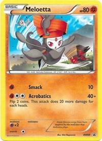 Meloetta - BW69 card from Black and White Promos