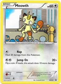 Meowth - BW35 card from Black and White Promos