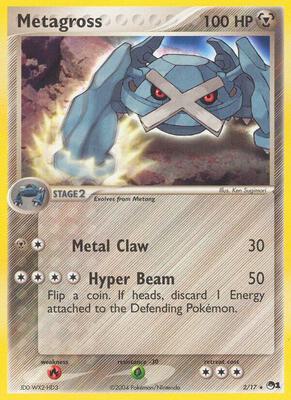 Metagross card from POP Series 1