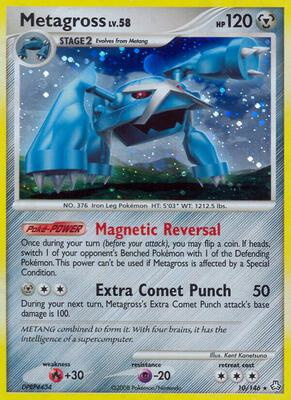 Metagross card from Legends Awakened