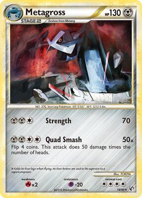 Metagross card from Undaunted