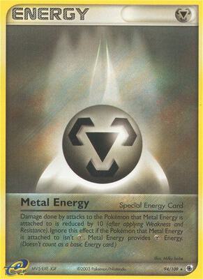 Metal Energy (Special) card from EX Ruby and Sapphire