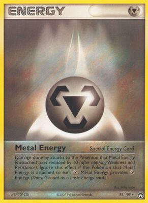 Metal Energy (Special) card from EX Power Keepers