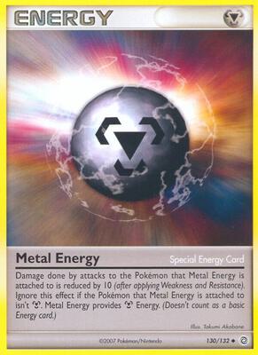 Metal Energy card from Secret Wonders
