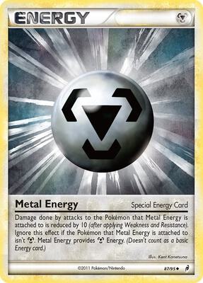 Metal Energy (Special) card from Call of Legends