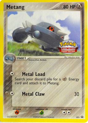 Metang - 023 (Stadium Challenge 2004) card from Nintendo Promos