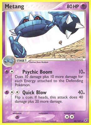 Metang card from EX Deoxys