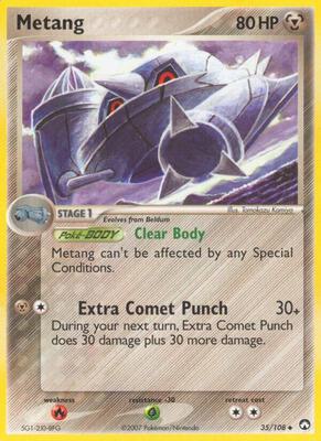 Metang card from EX Power Keepers