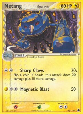 Metang (Delta Species) card from EX Delta Species