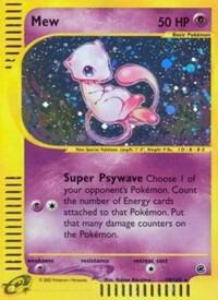Mew (19) card from Expedition