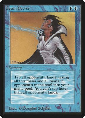 Drain Power card from Beta Edition