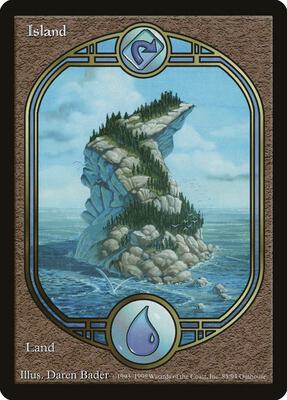 Island (UGL) card from Unglued