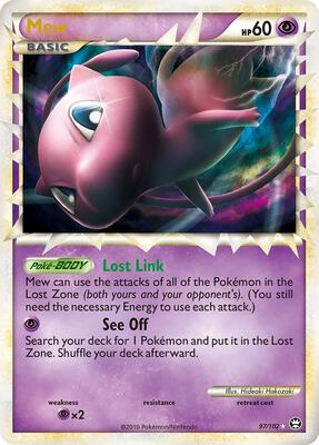 Mew (Prime) card from Triumphant