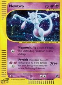 Mewtwo (20) card from Expedition