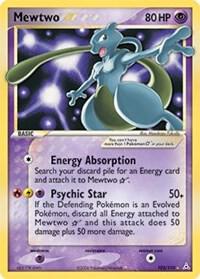 Mewtwo Star card from EX Holon Phantoms