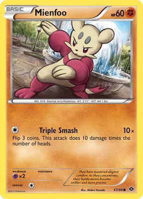 Mienfoo card from Next Destinies