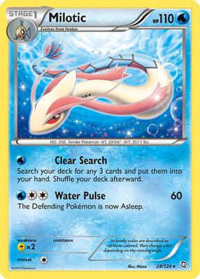 Milotic card from Dragons Exalted