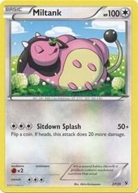 Miltank card from Kalos Starter Set