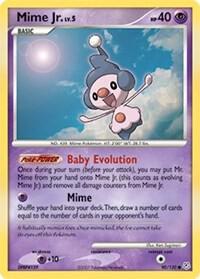 Mime Jr. card from Diamond and Pearl
