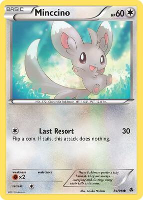 Minccino card from Emerging Powers