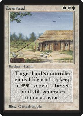 Farmstead card from Beta Edition