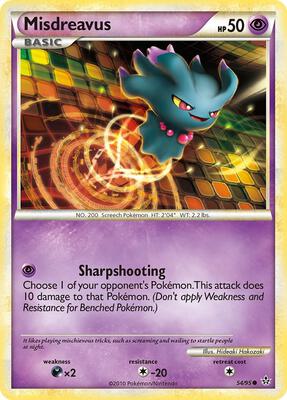 Misdreavus card from Unleashed