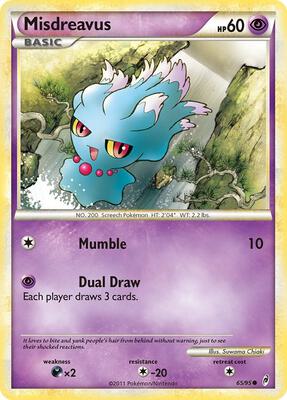 Misdreavus card from Call of Legends