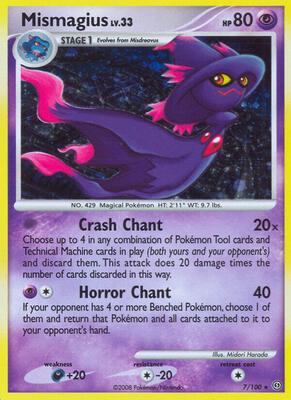 Mismagius card from Stormfront
