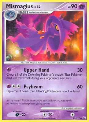 Mismagius card from Platinum