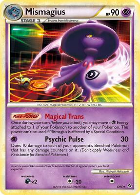 Mismagius card from Unleashed
