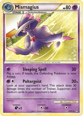 Mismagius card from Call of Legends