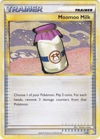 Moomoo Milk (#1) card from HGSS Trainer Kit: Gyarados & Raichu