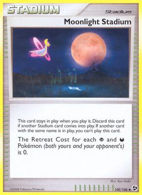 Moonlight Stadium card from Great Encounters