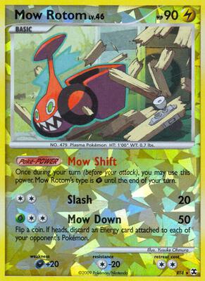 Mow Rotom card from Rising Rivals