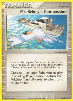 Mr. Briney's Compassion card from POP Series 2