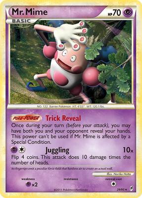 Mr. Mime card from Call of Legends