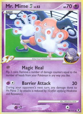 Mr. Mime E4 card from Rising Rivals