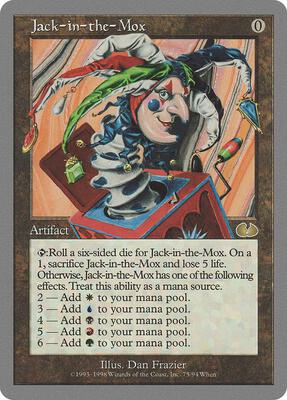 Jack-in-the-Mox card from Unglued