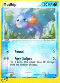 Mudkip - 010 (e-League) card from Nintendo Promos