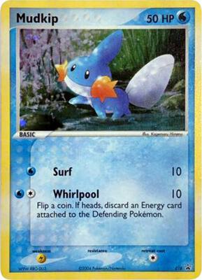 Mudkip - 018 (EX Deck Tin) card from Nintendo Promos
