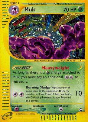 Muk (H17) card from Aquapolis