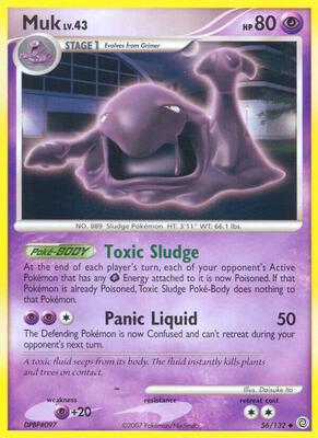 Muk card from Secret Wonders