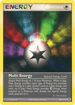 Multi Energy card from EX FireRed & LeafGreen