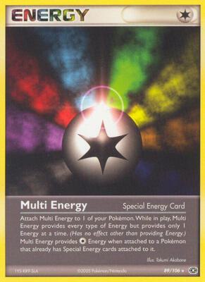 Multi Energy card from EX Emerald