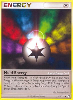 Multi Energy card from Mysterious Treasures