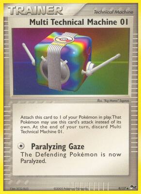 Multi Technical Machine 01 card from POP Series 2