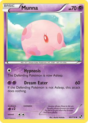 Munna card from Black and White
