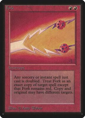Fork card from Beta Edition