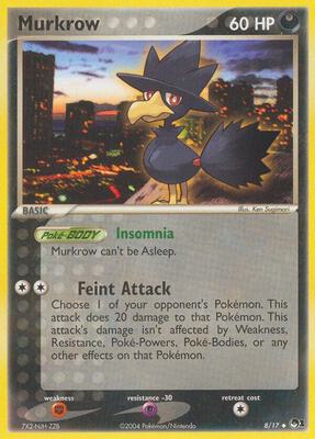 Murkrow card from POP Series 1