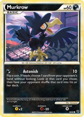 Murkrow (58) card from Undaunted